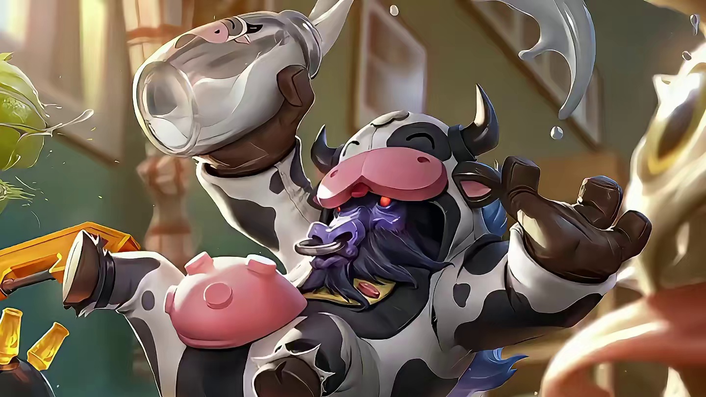 天才黑科技《敲钟奶牛2.0》全屏范围快乐攻击，无限叠加法强！ 金铲铲S16阵容推荐，云顶之弈最新最强