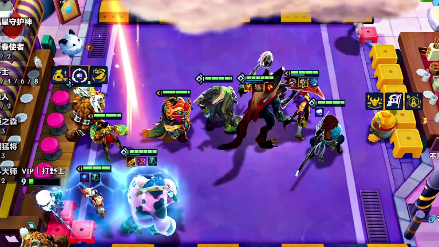 《全屏敲钟牛头》 版本最强五费卡出现了！一星锁血二星吃鸡！更是目前版本登顶率第一的阵容！