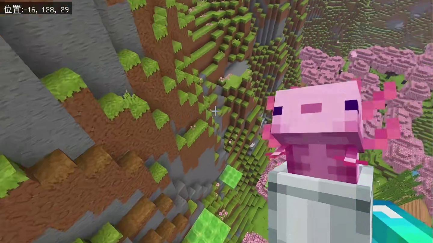 我的世界：好可爱的美西螈！