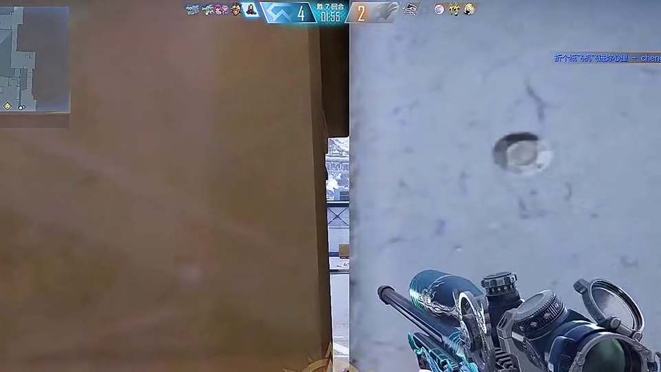 狙击手架点时，身后留退路