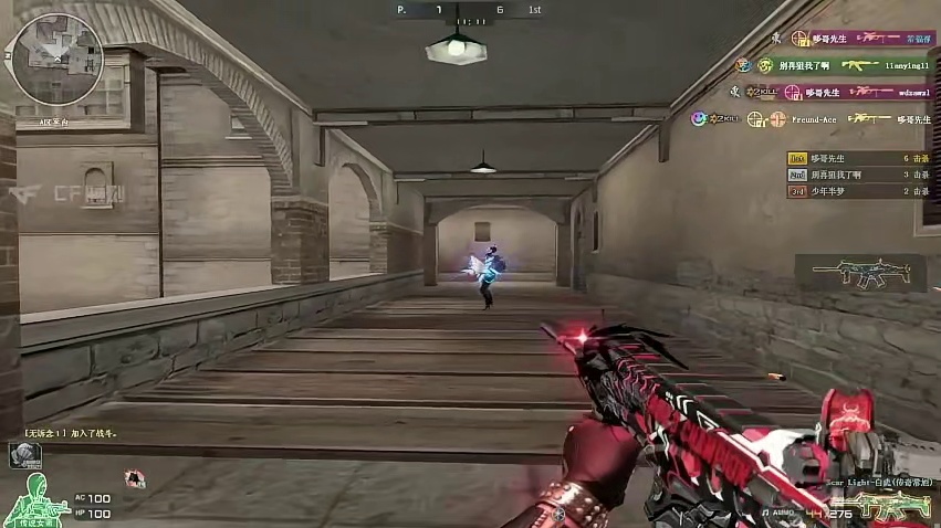 CF个竞-黑色城镇1命19杀