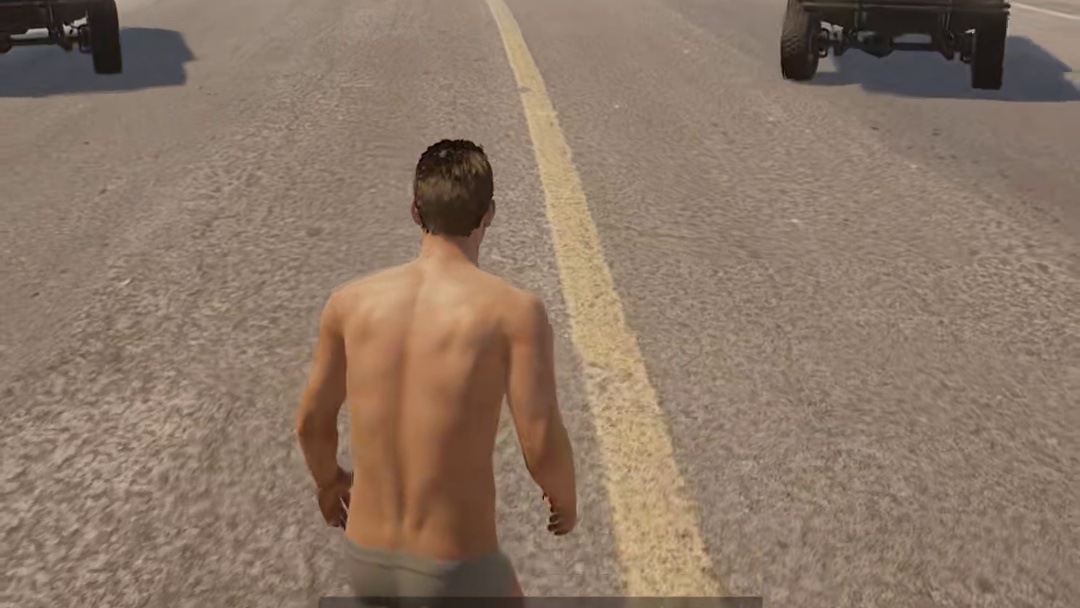 给他一个我没子弹的假象