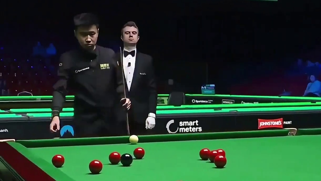 赵心童决胜局展现恐怖准度，极限角度刀片反切嗨翻全场！