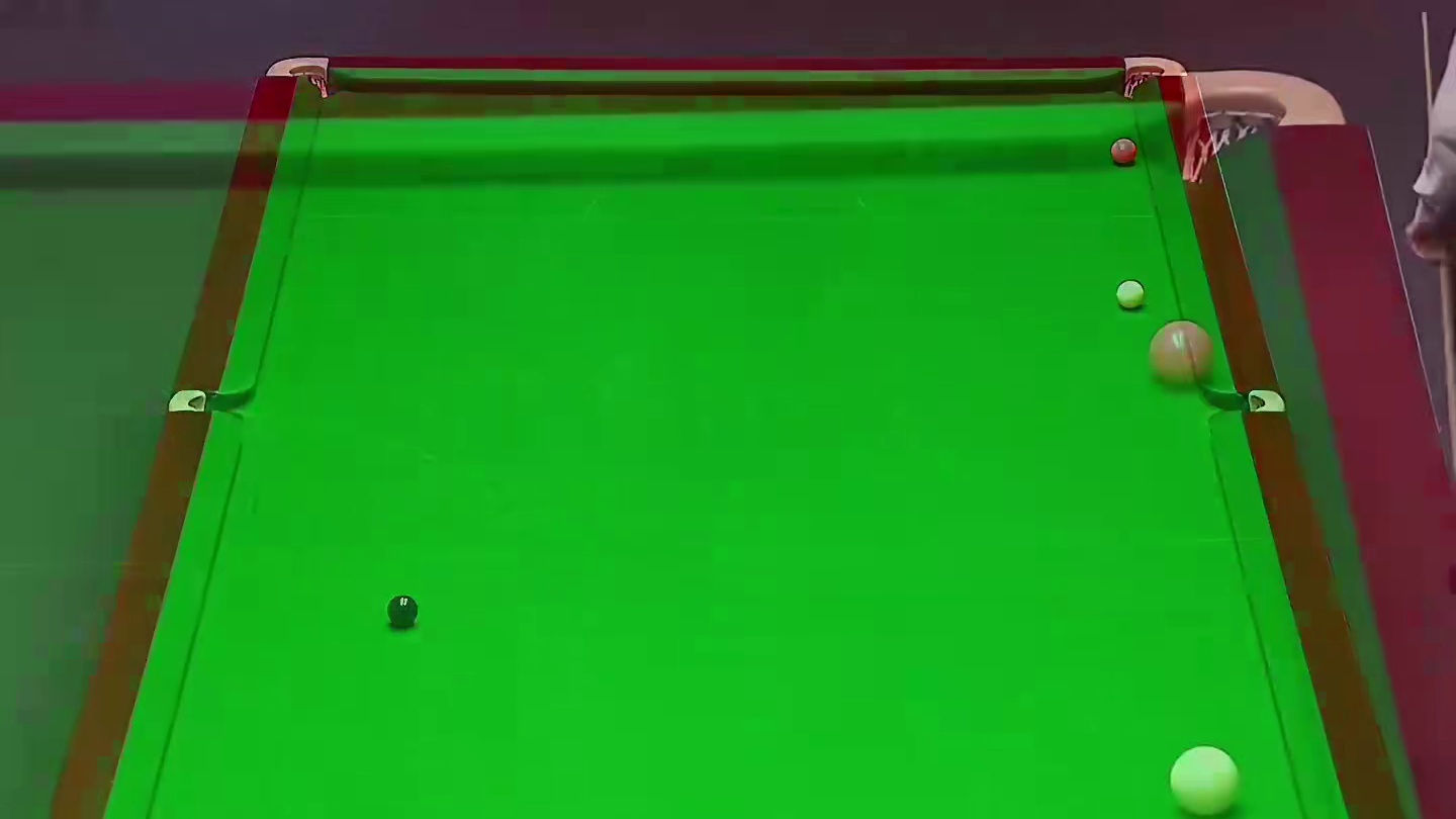 赵心童准度碾压，暴力低杆极限纠错，黑球绝杀！