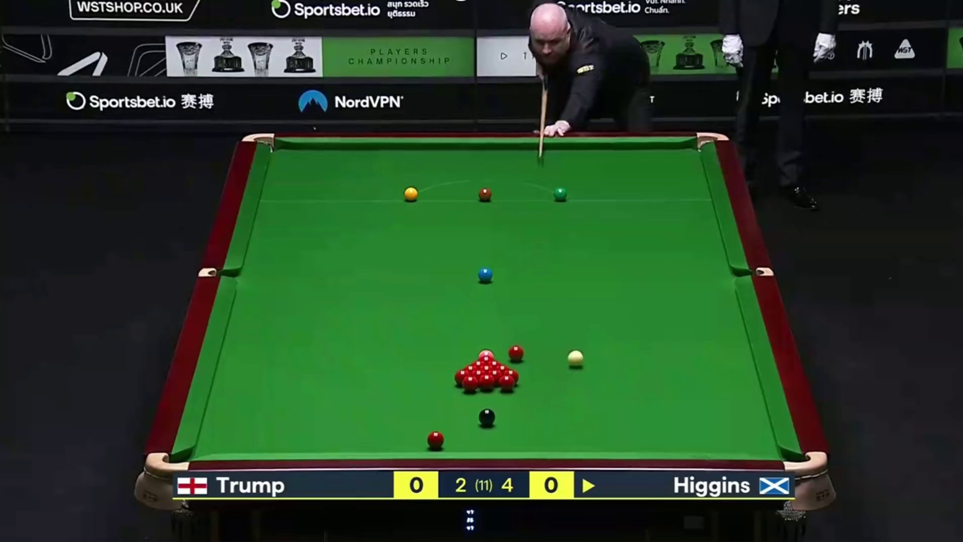 2026斯诺克球员锦标赛：特鲁姆普vs希金斯