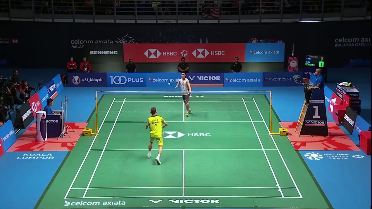 2018年马来西亚公开赛桃田vs李宗伟