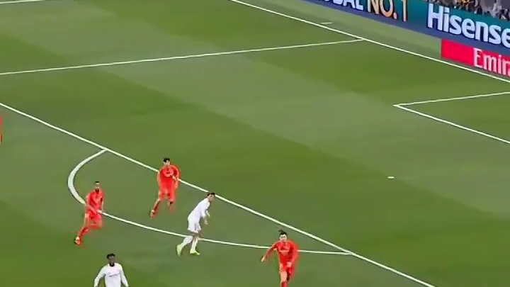 西甲特伦特长传助攻#足球