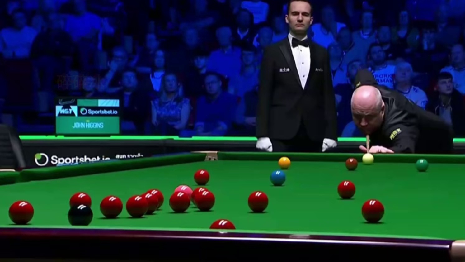 正播26球员赛决赛：赵心童强势冲击147，4-3领先希金斯！