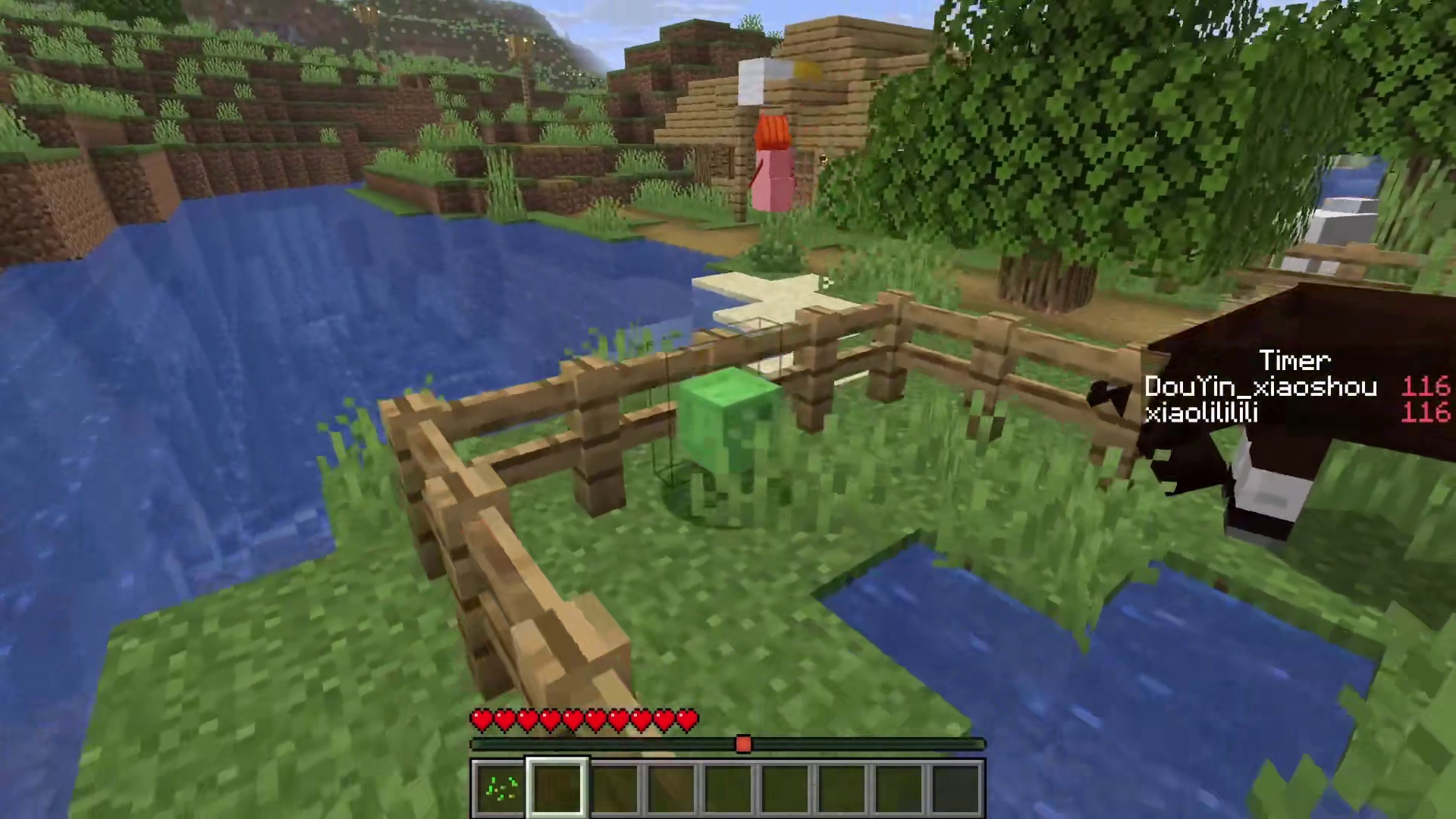 当MC每分钟都会随机变身！我和小手会变成什么？！ #