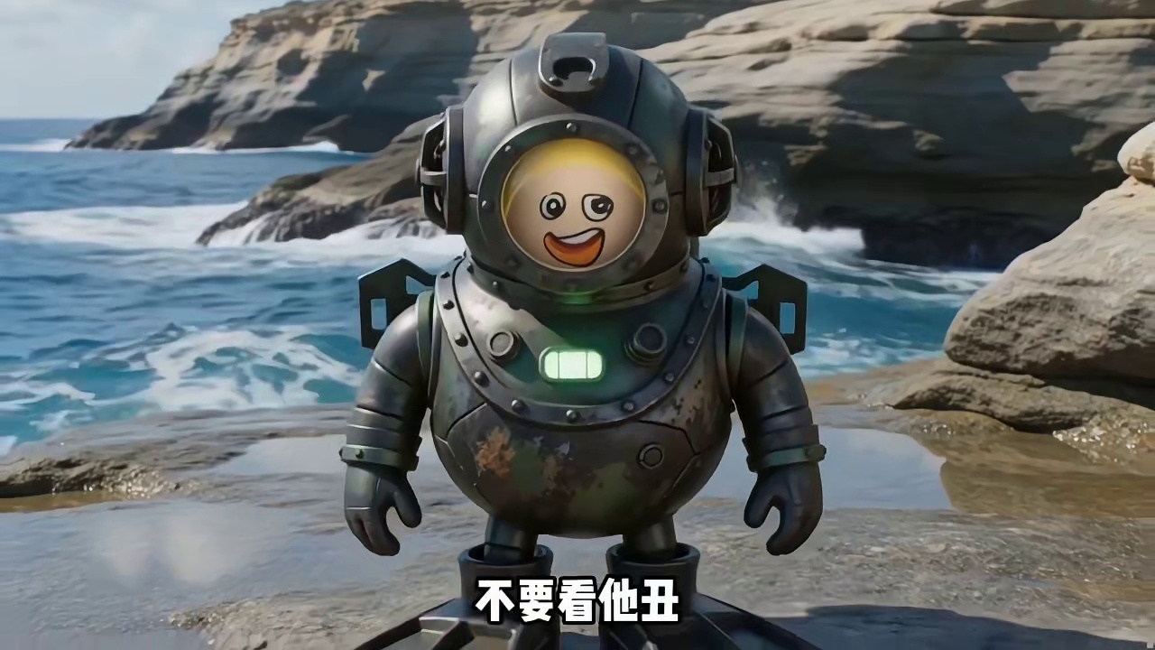 蛋仔派对：不同蛋仔来到了大海潜水