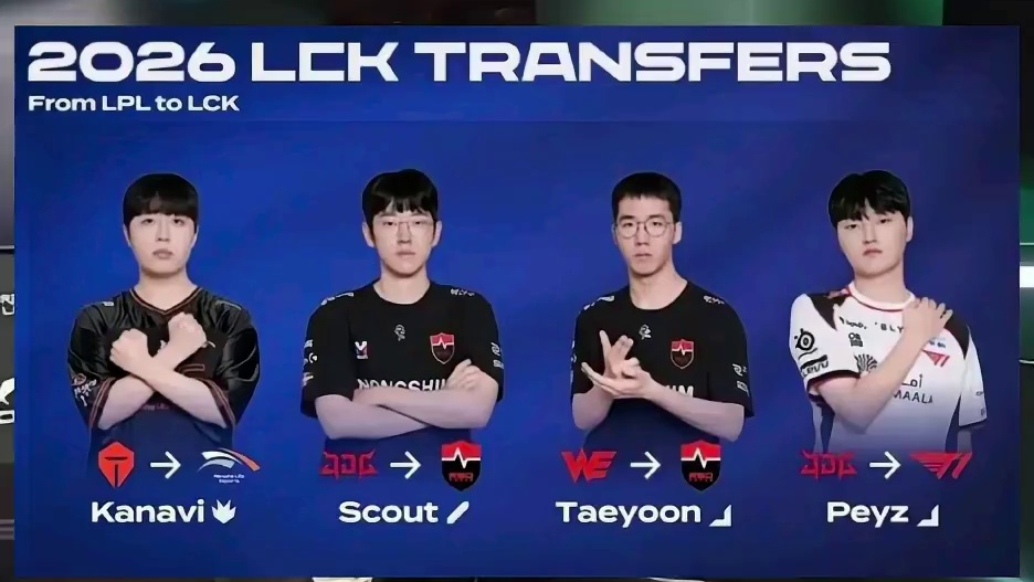 LCK归国四子全都无缘2026先锋赛！PeyzLCK