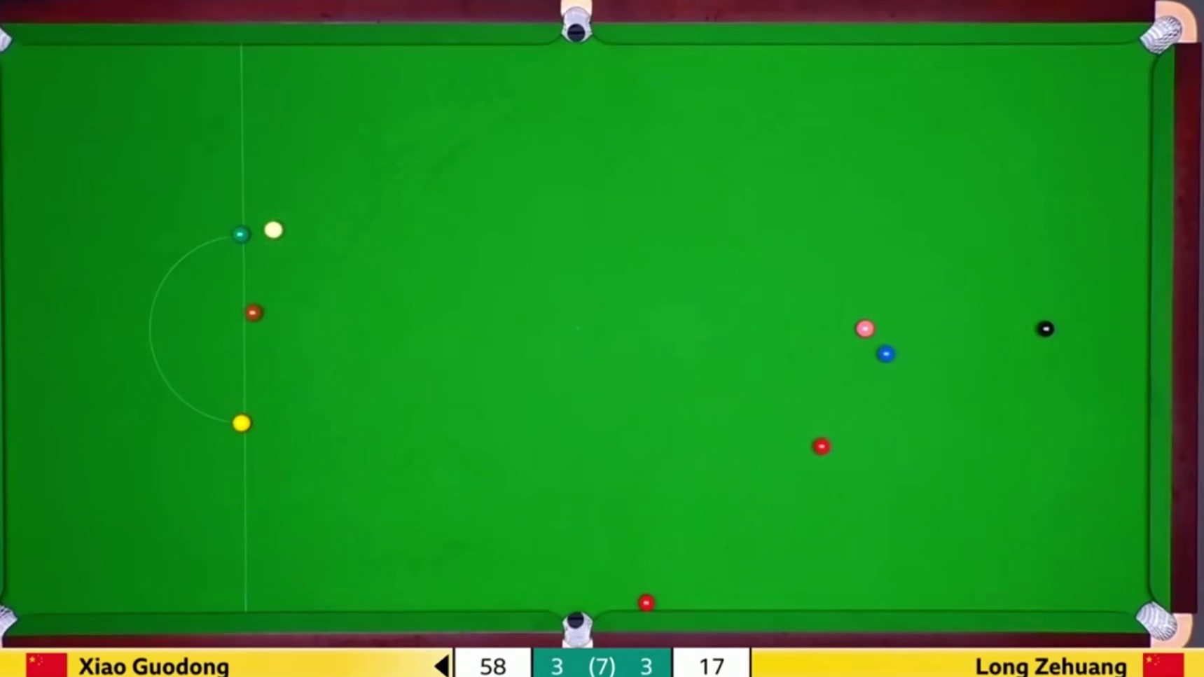 2026斯诺克威尔士公开赛；肖国栋vs龙泽煌