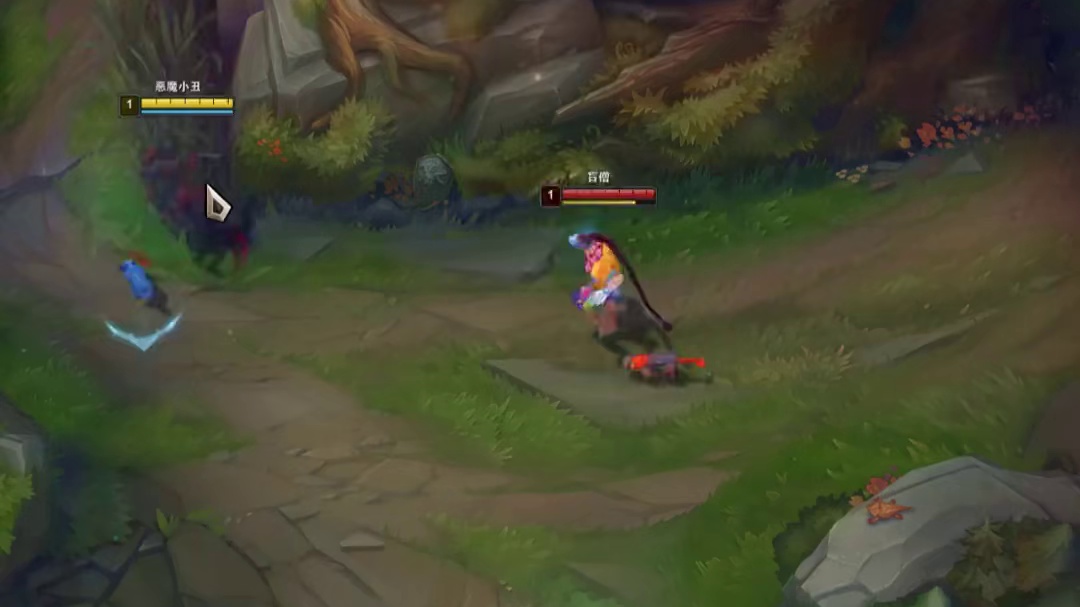 盲僧：别让我抓到你抓到你你就惨了！