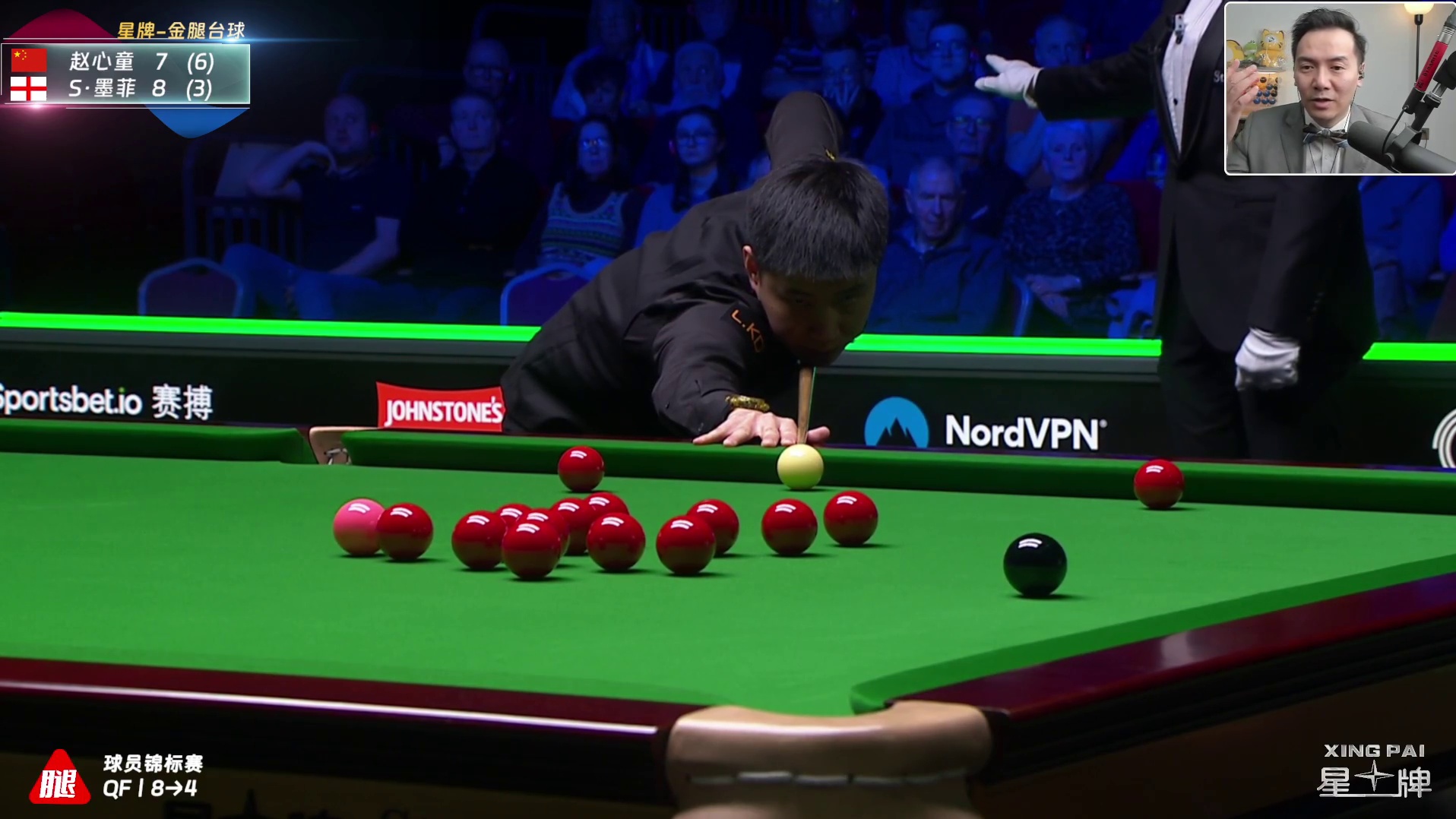 【破百】赵心童vs墨菲丨球员锦标赛QF-赵心童单杆142