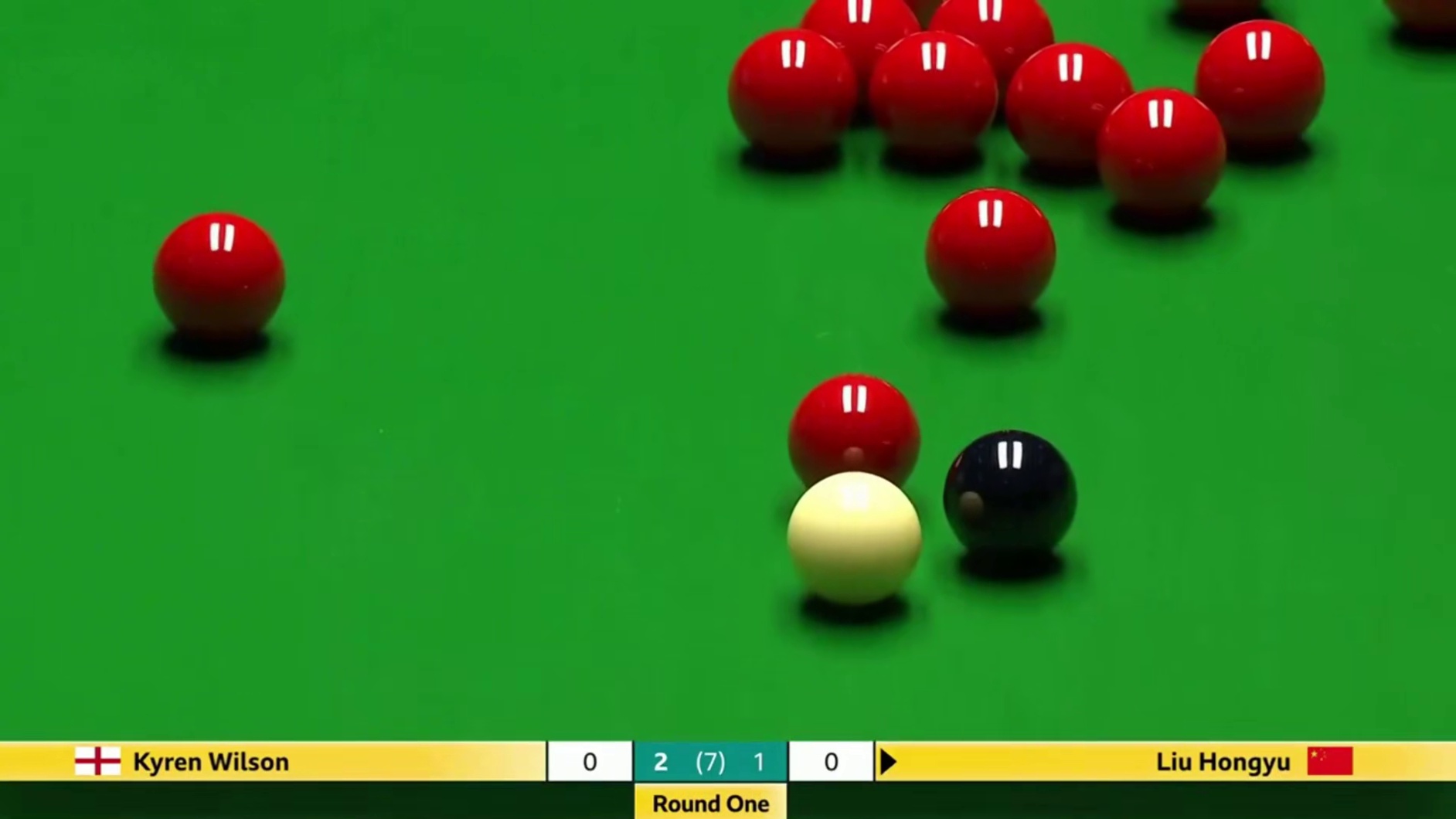 2026斯诺克威尔士公开赛：威尔逊vs刘宏宇