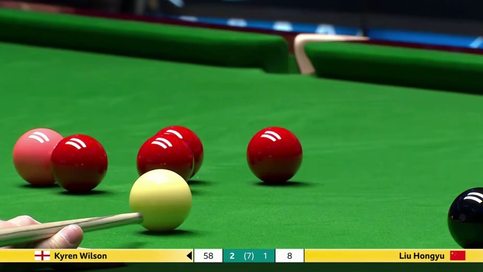 2026斯诺克威尔士公开赛；威尔逊vs刘宏宇