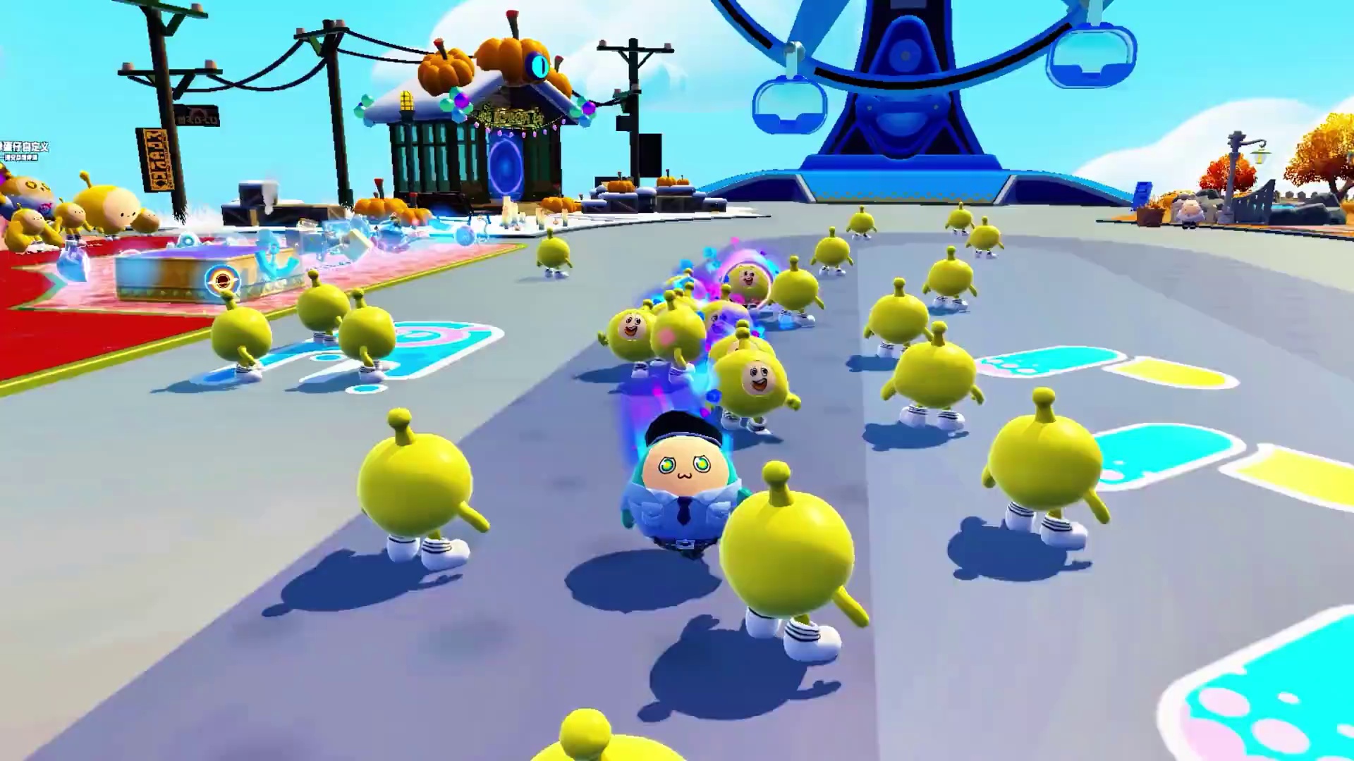 蛋仔派对：绝望蛋小黄加入保安队？浪哥是真绝望了！哈哈