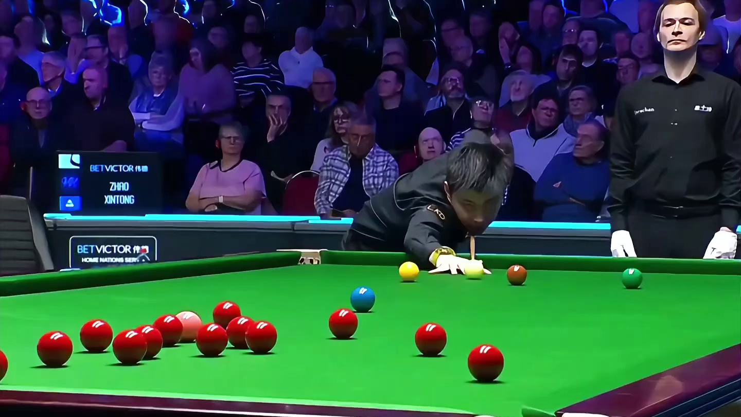 赵心童威尔士赛顶级秀操作，极限低杆开挂准度秀嗨全场！