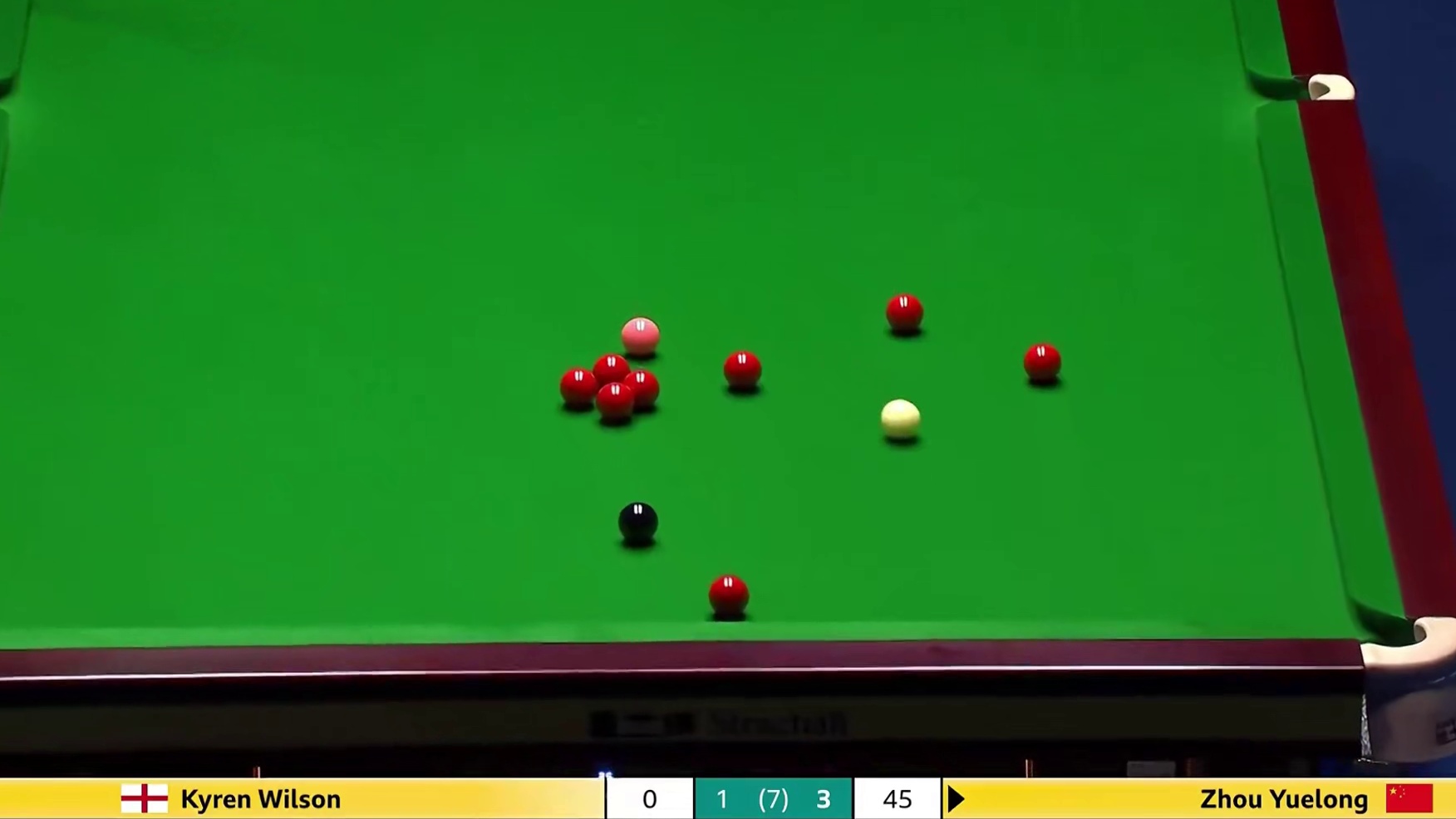 威尔士公开赛十佳球，周跃龙扎杆解球绝杀囧哥，4-1晋级16强