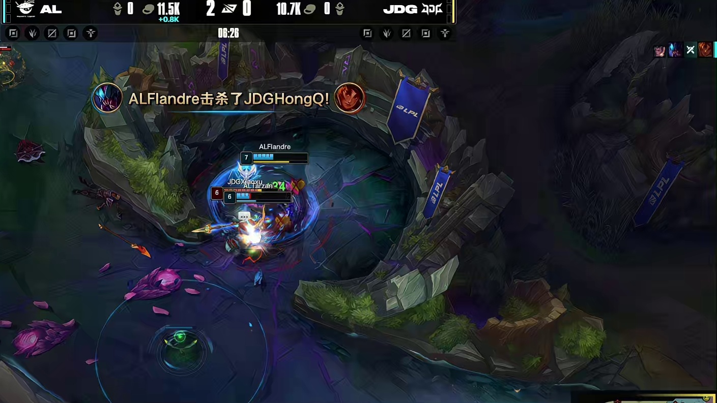 Flandre雷克塞灵性支援斩获双杀