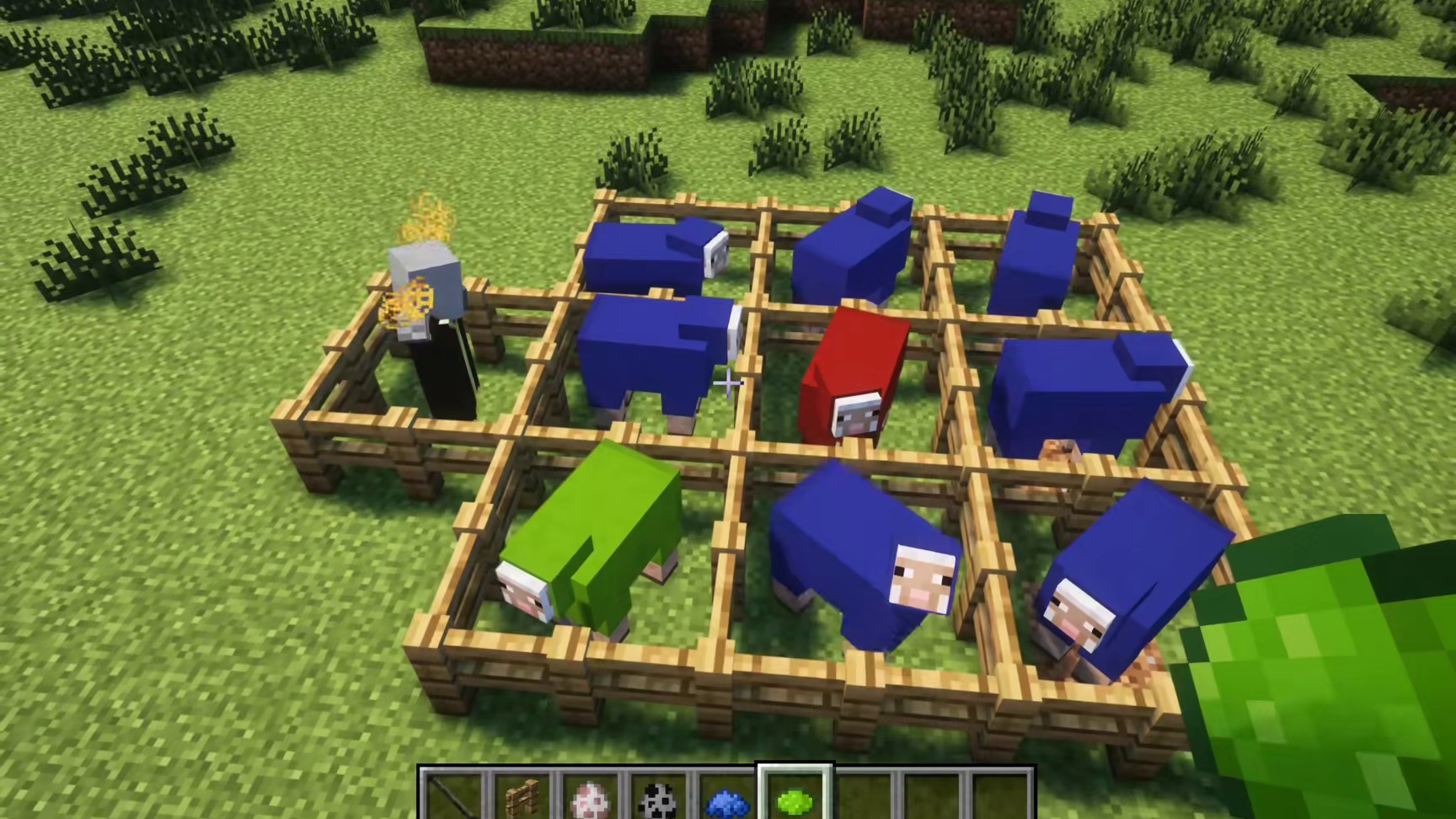 与唤魔者玩井字游戏这一块