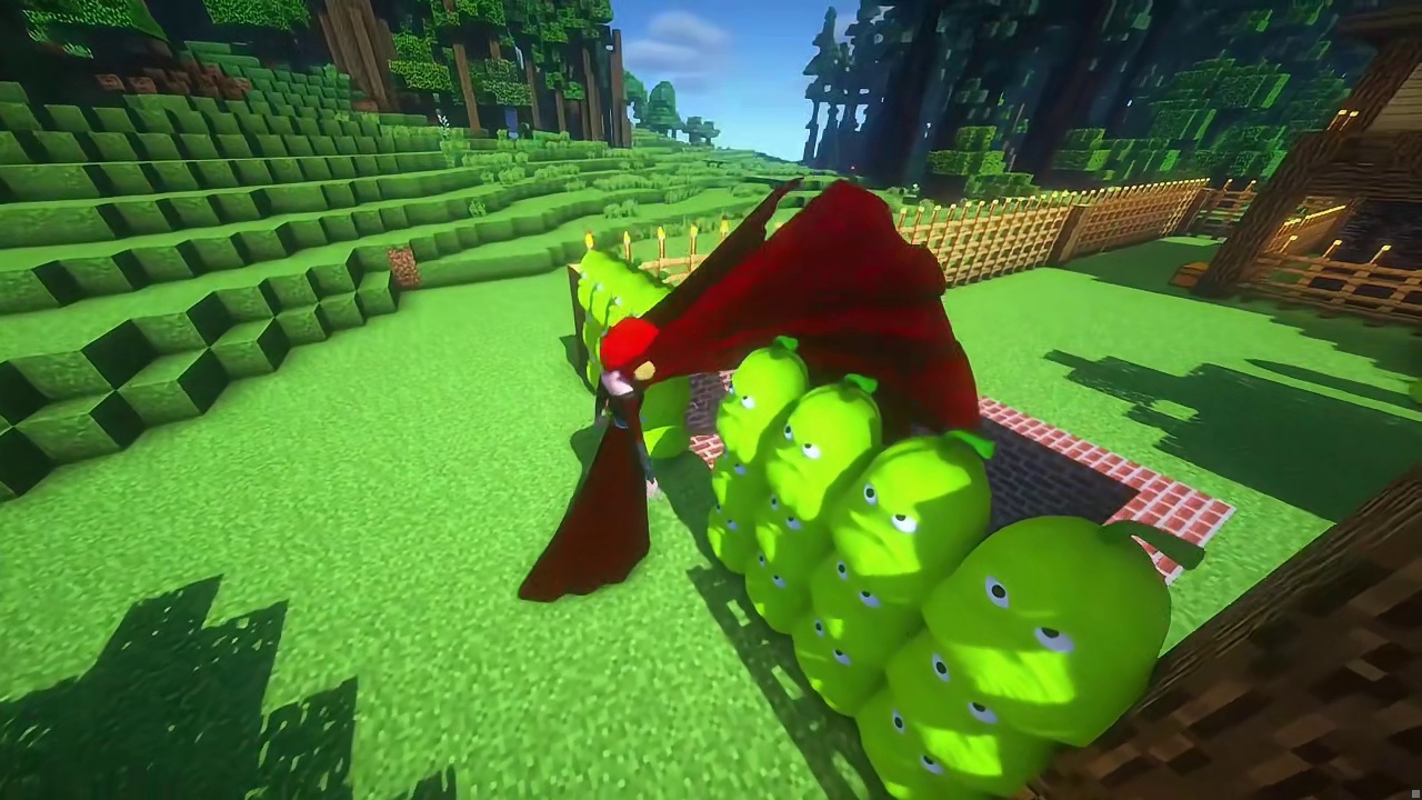 我的世界：七彩艾莎降临了