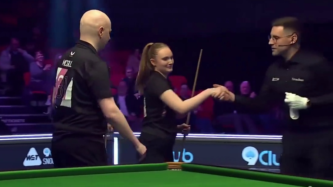 麦克吉尔面对女子选手，懂得人情事故