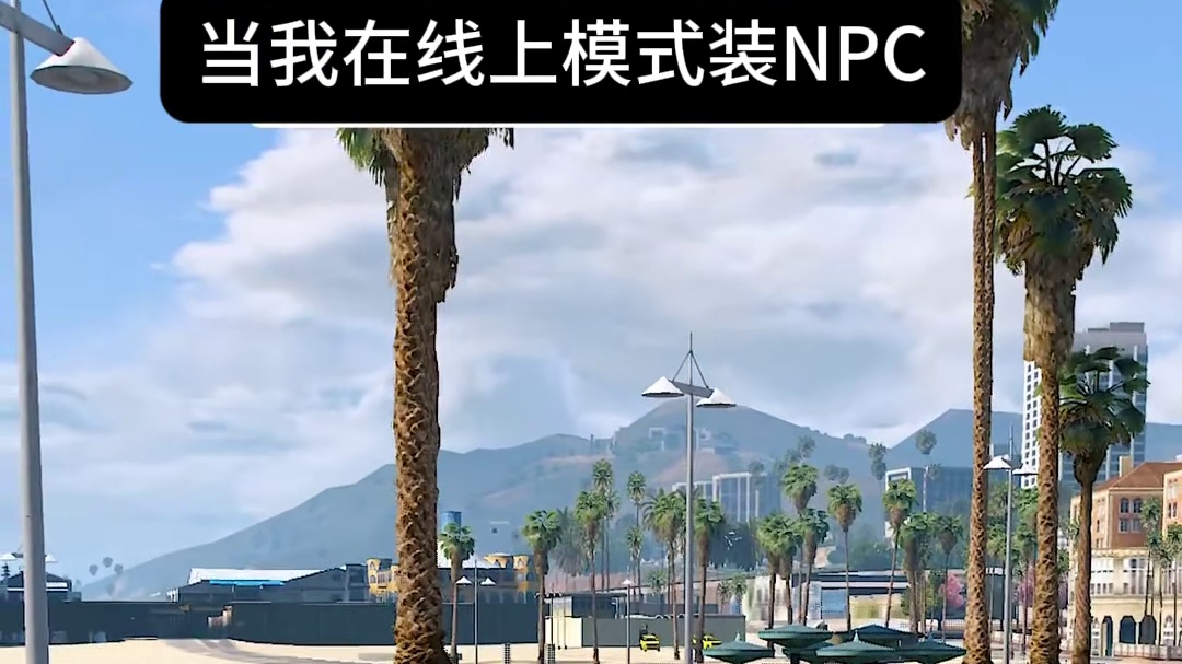 当我在马路上装NPC