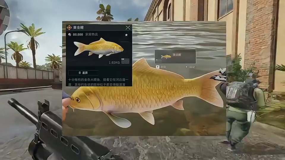 三角洲全新限定大红红鲤鱼 三角洲跑刀 大猫游戏