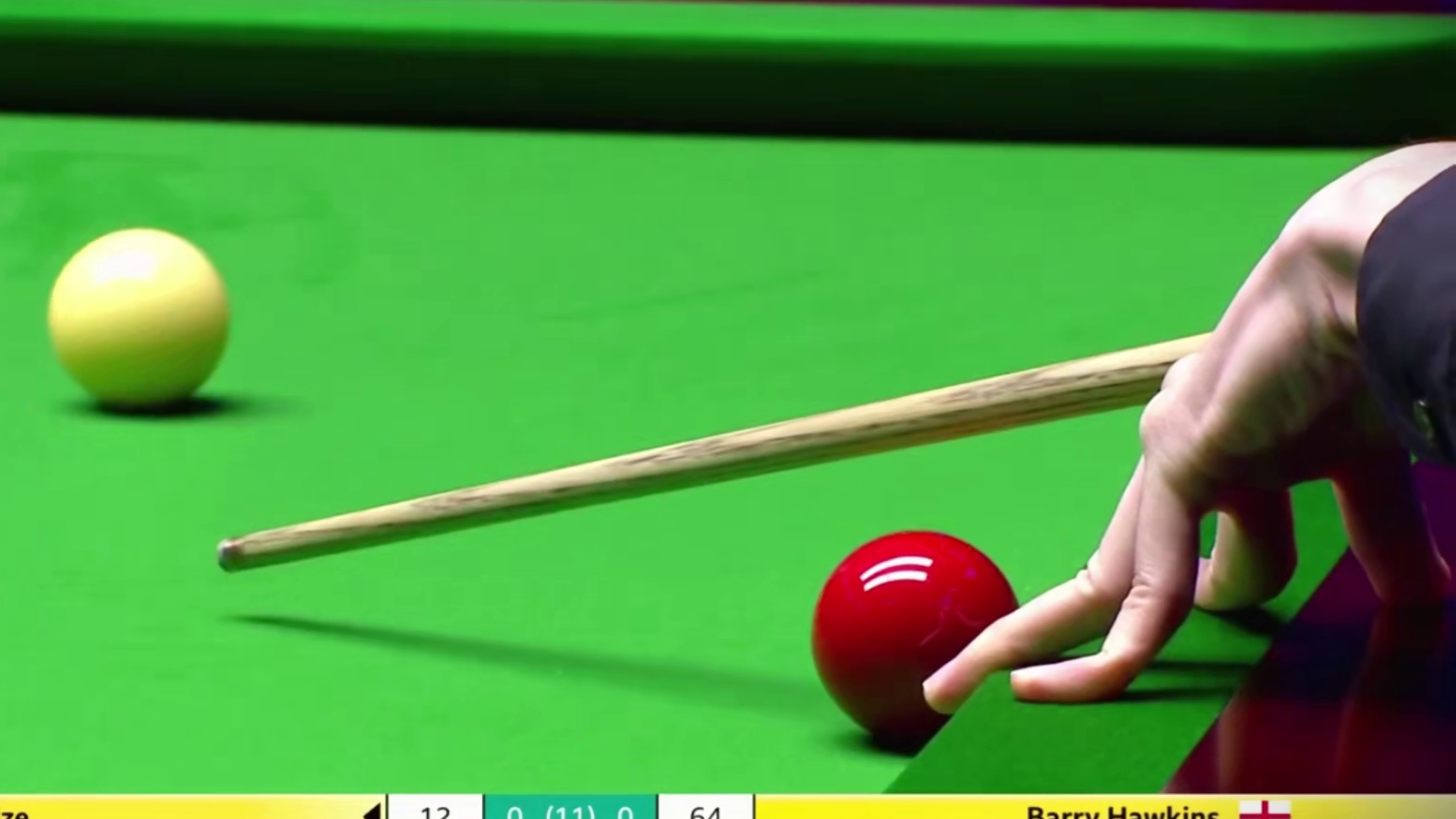 最新比赛：吴宜泽落后64狂飙极限长台，结局窒息一幕出现了