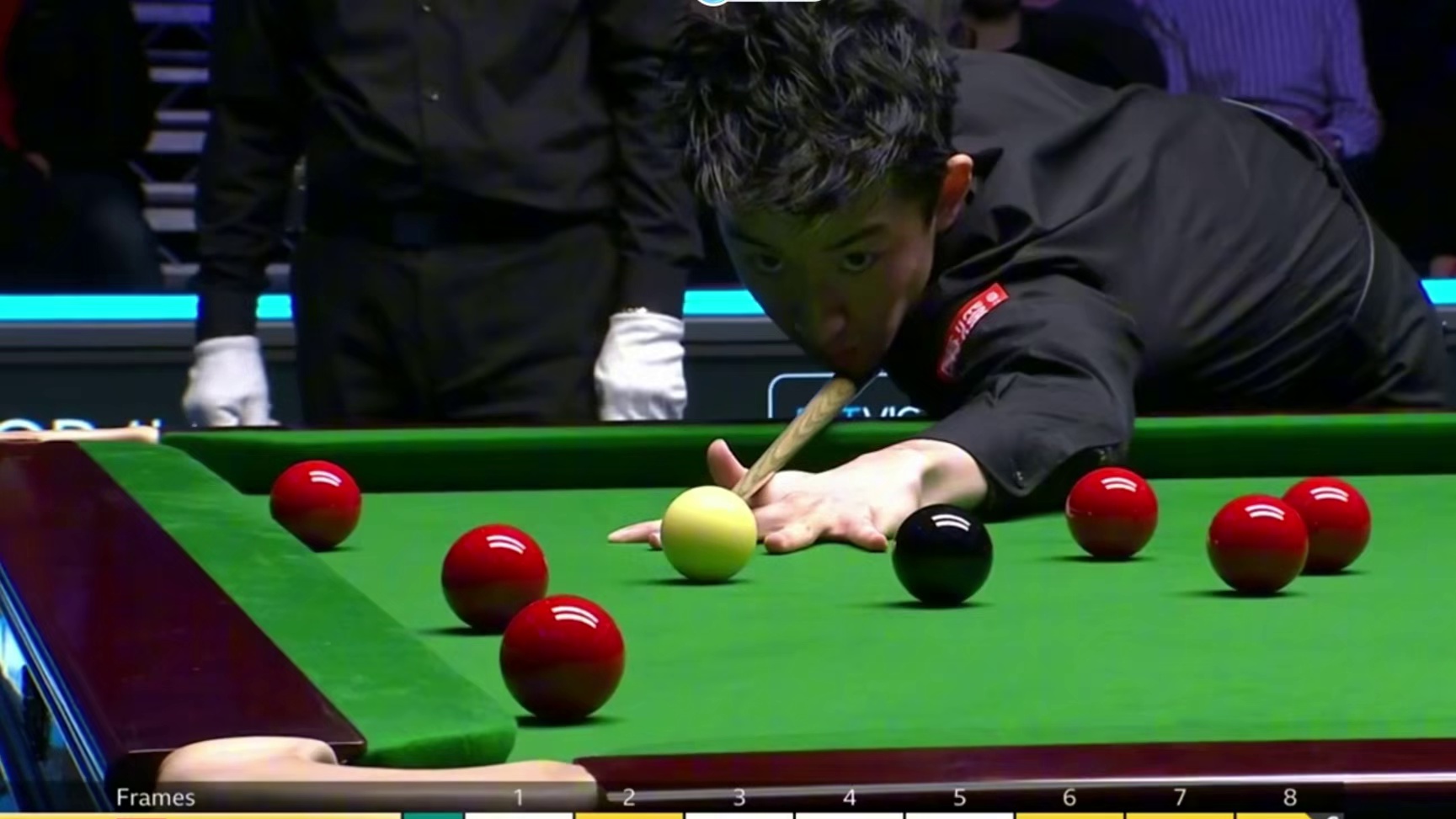 2026斯诺克威尔士公开赛；吴宜泽vs霍金斯