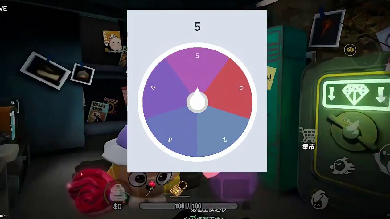 蛋仔派对：转到什么挑战什么，一局带出5个小金？