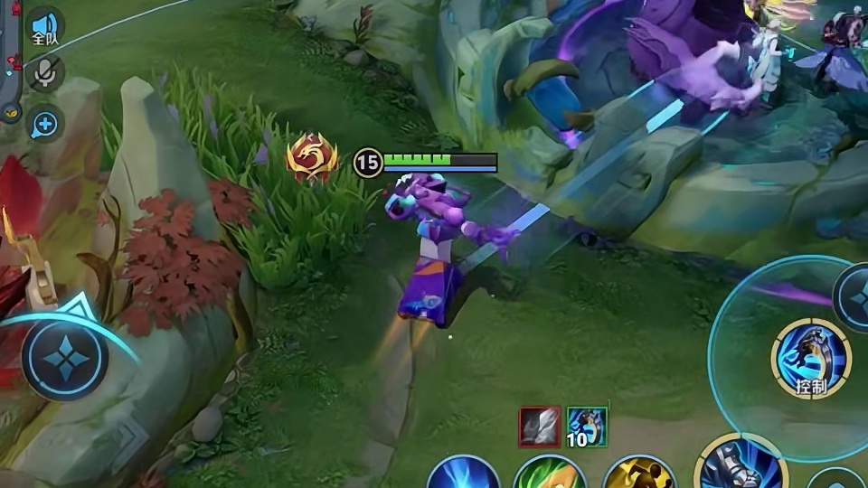 闪现追击，追到对面五人反打