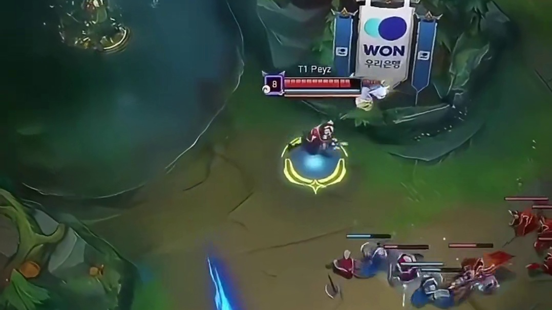 T1下路对线的压迫感