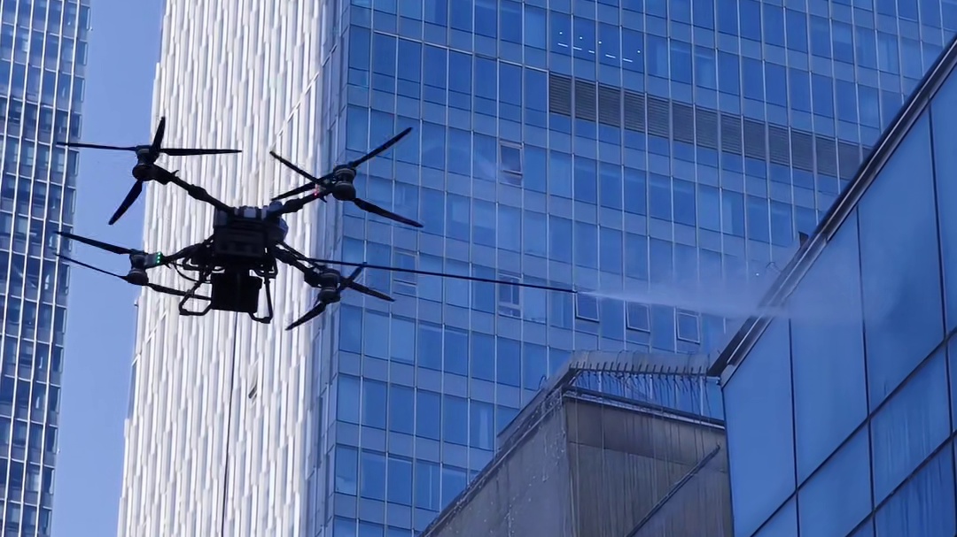 无人机幕墙清洗，找大成航空