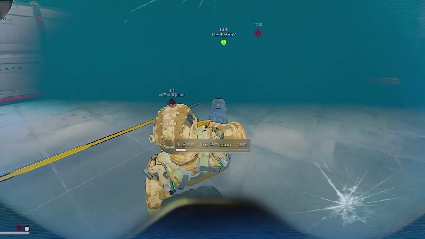 这波帅啊兄弟！直接空中一招制敌，手到擒来