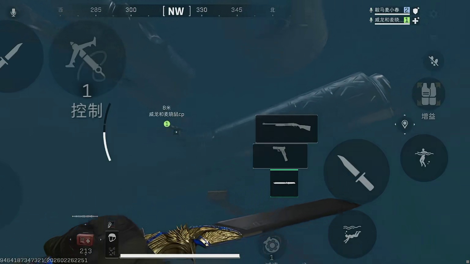 孩子们，在水下我依旧是T0