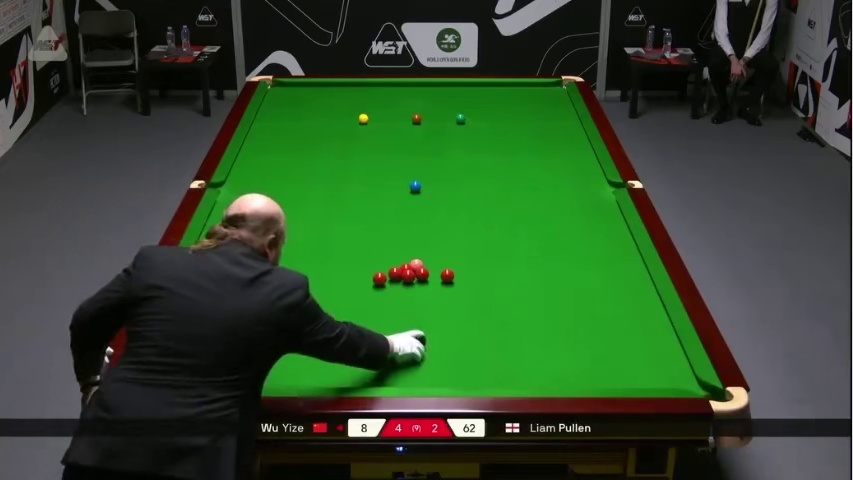 吴宜泽准度惊人持续准度施压对手