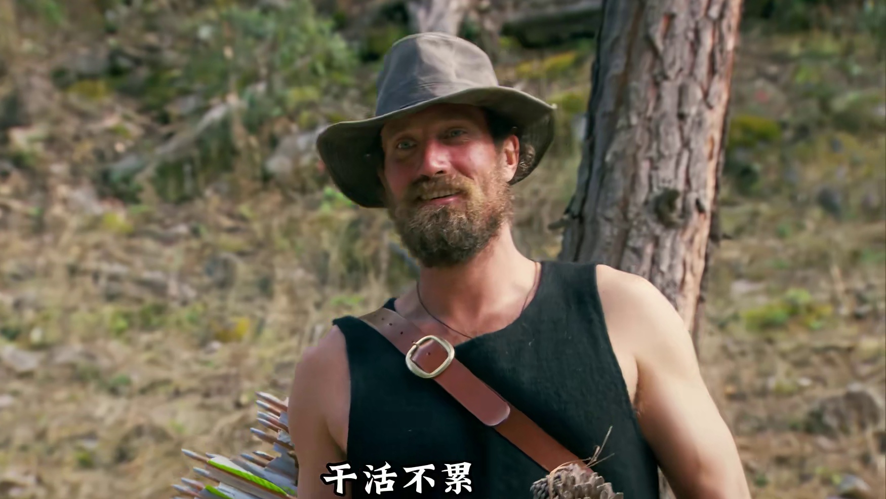 猎人跟厨子的组合挑战荒野求生，美食吃到根本停不下来