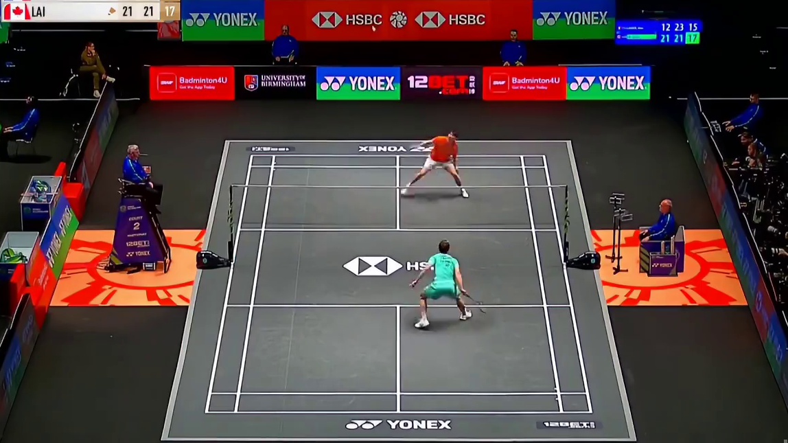 赖浩俊VS拉尼尔的最后几分球，此前
男单