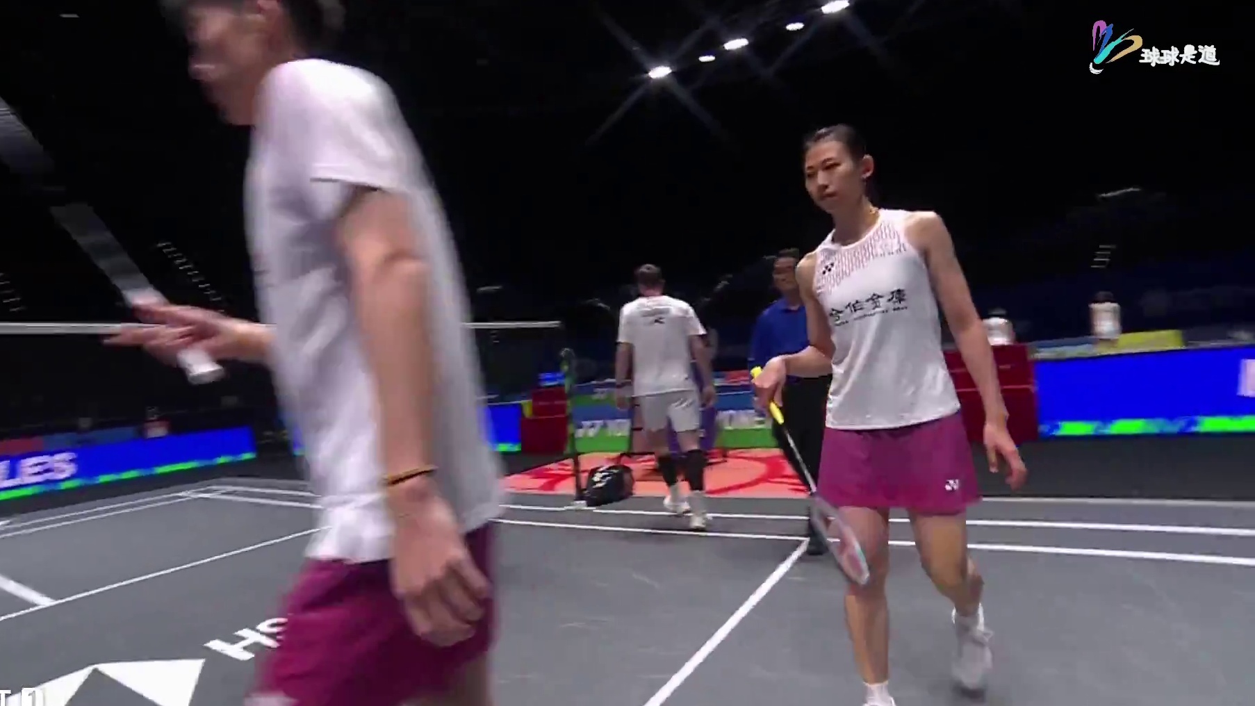 马蒂亚斯/博尔vs杨博轩/胡绫芳全英羽毛球公开赛-球球