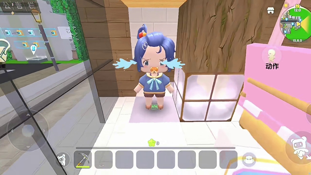 迷你世界：日常生活…和老妹玩捉迷藏…崩溃