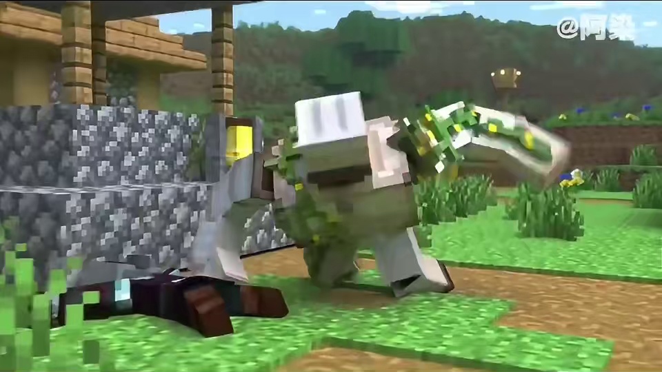 我的世界铁傀儡的复仇之战 游戏破壁计划