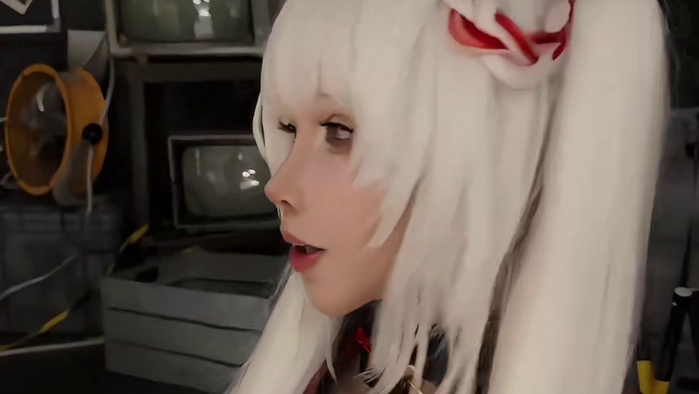 想过白毛会显黑，但没想到这么明显