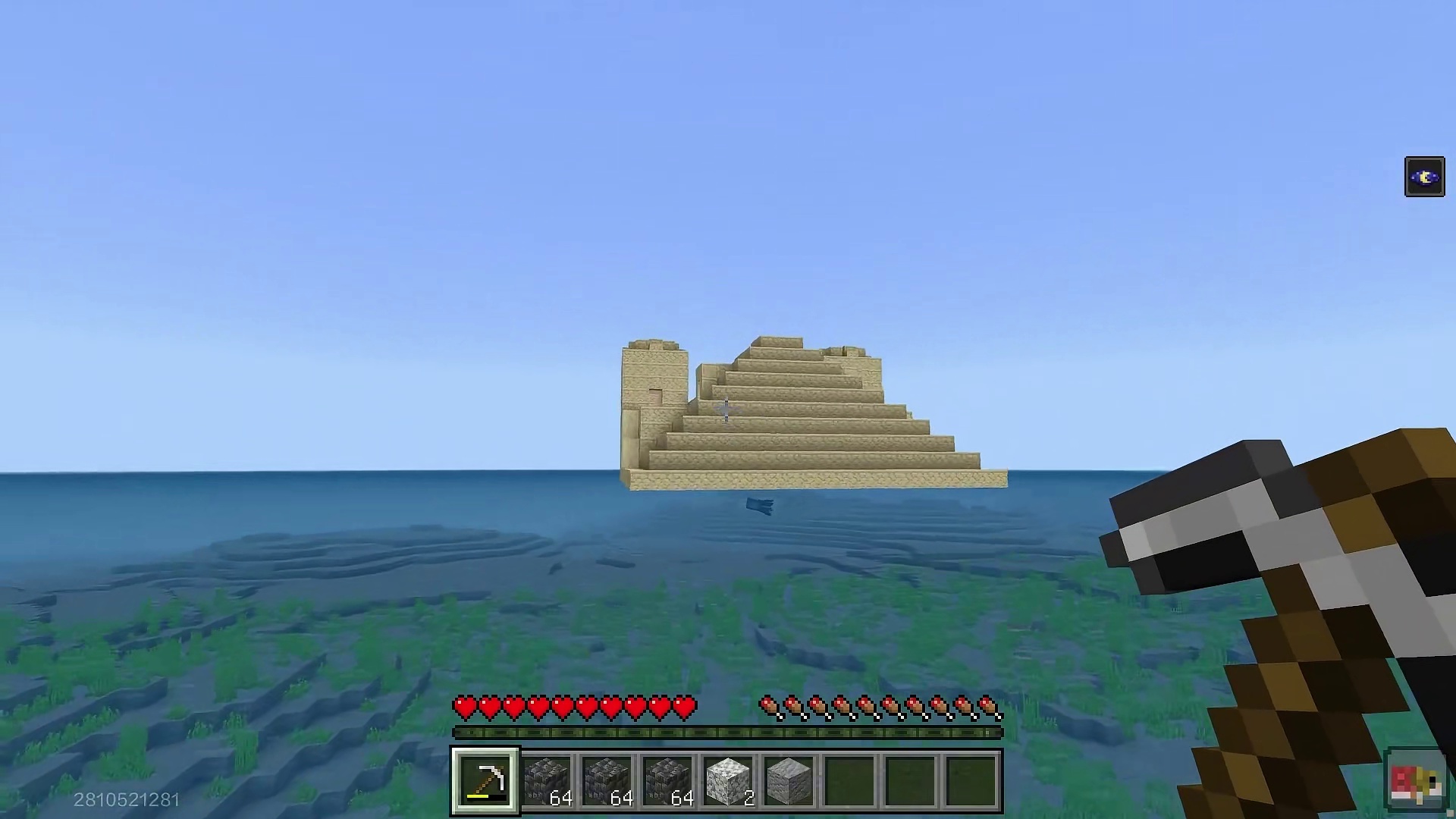 什么是好友开光嘴！沙漠神殿和神树能在海里生成？出BUG了吧！