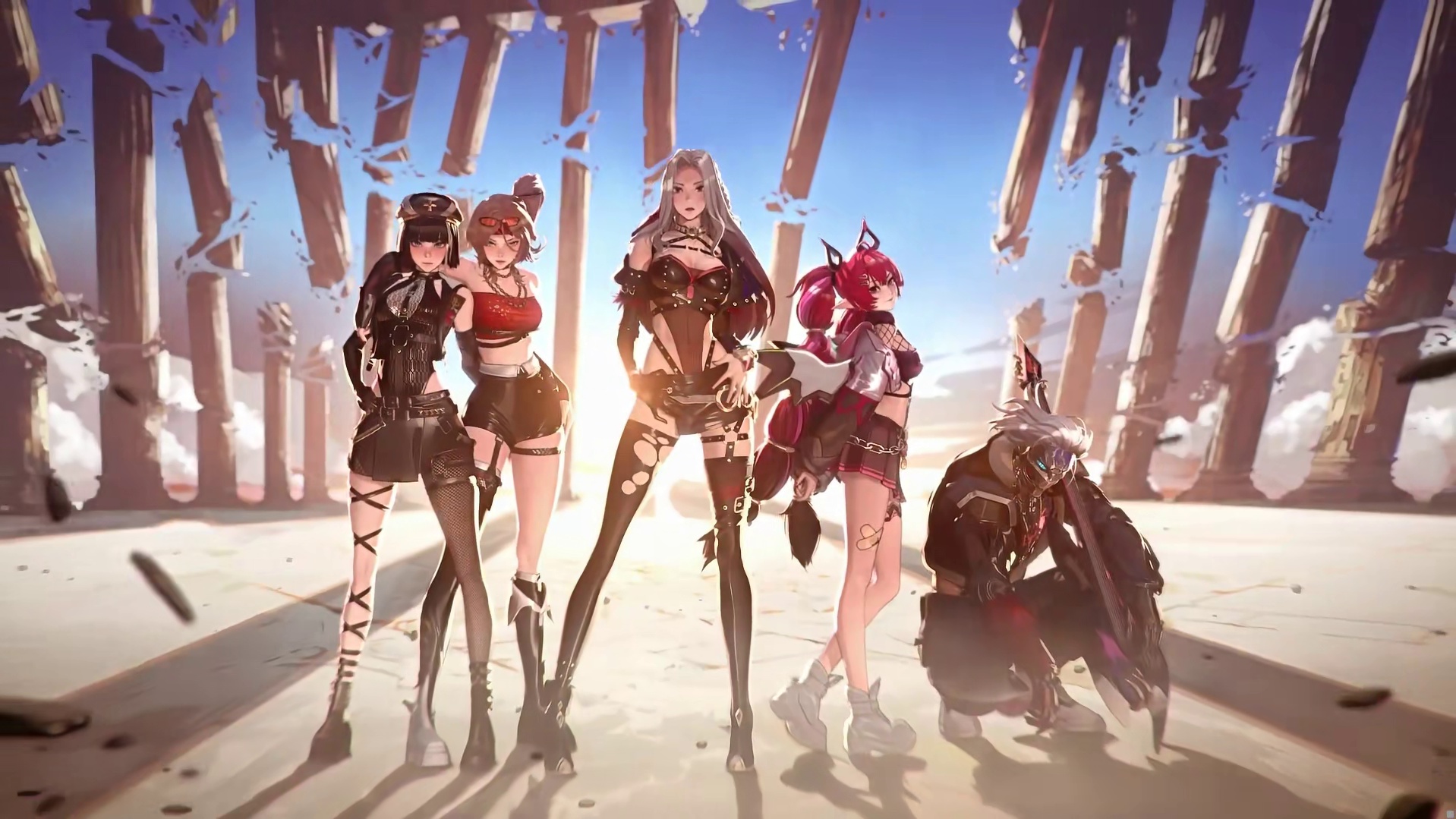 DNFU首个虚拟音乐组合出道单曲《Pick Your Poison无限觉醒》 MV预告正式公开。挑战