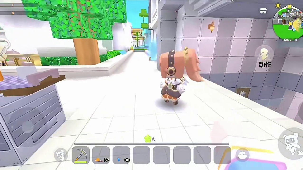 迷你世界：日常生活…和老妹摆摊卖炸鸡香