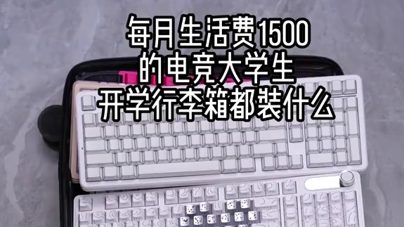 大学生开学行李箱都装什么