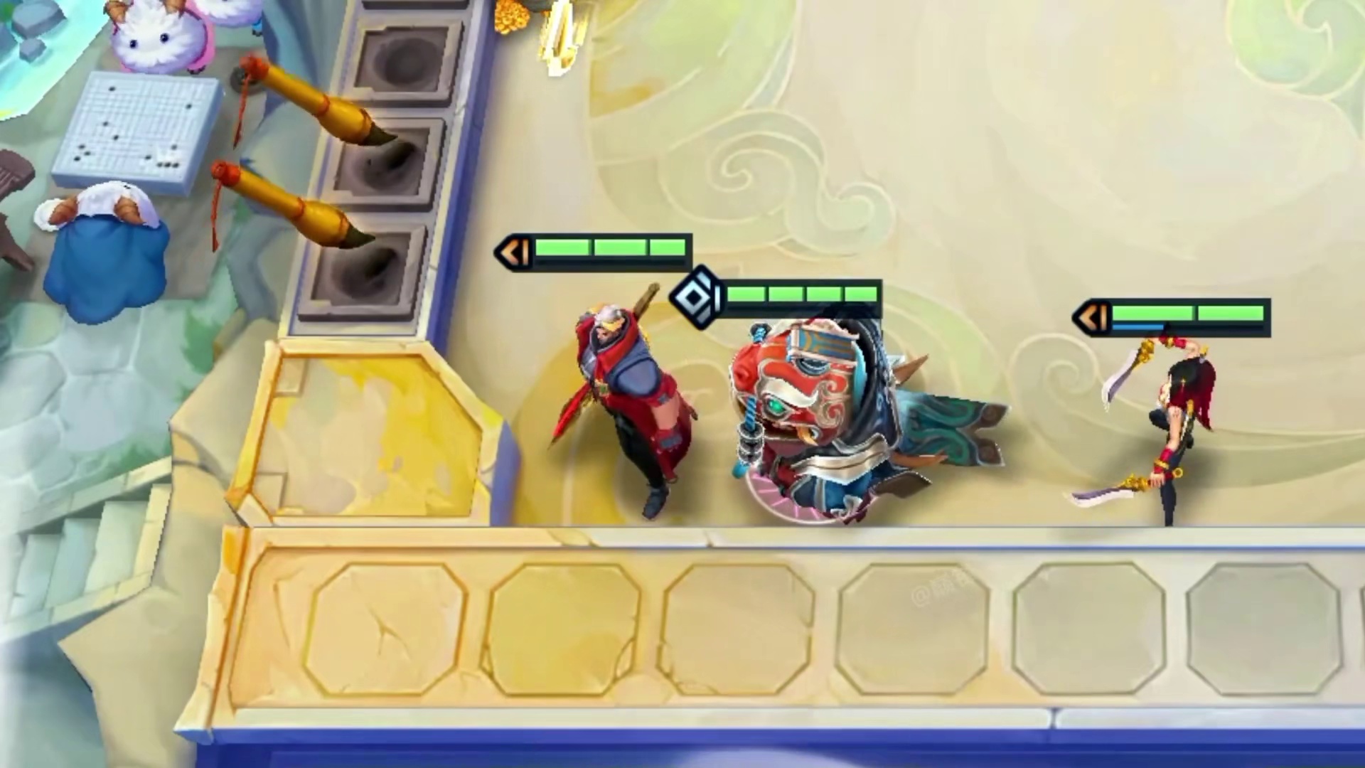 2-1，四枚福星纹章？这还玩什么，直接投了！