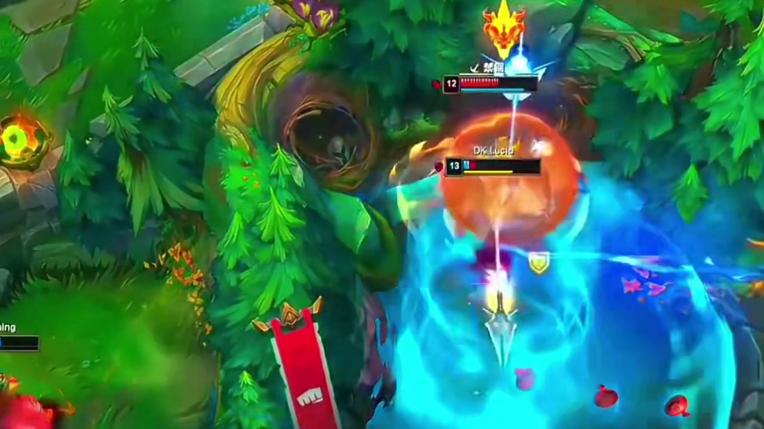 中国队长上头！ lucid盲僧丝血反杀xun！